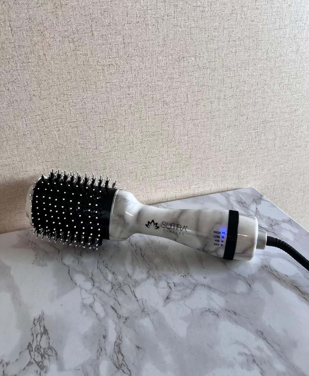 Sutra Supreme Professional Blowout Brush - White Marble